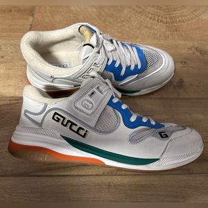 Gucci Ultrapace Leather Sneaker (Size Mens Gucci 8.5 or US 9)